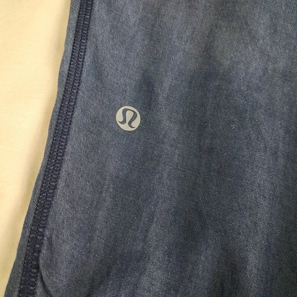 Lululemon Post Power Crop Pants Cadet Blue Size 6 Tencel W6C48S Yoga Active - Picture 6 of 11